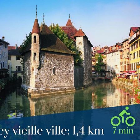 HOMEY TIDY - NEW / Proche Centre Annecy / Parking gratuit / Logement entièrement équipé Esterno foto
